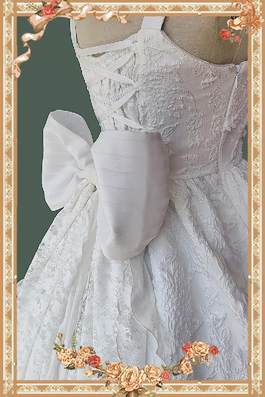 white bow