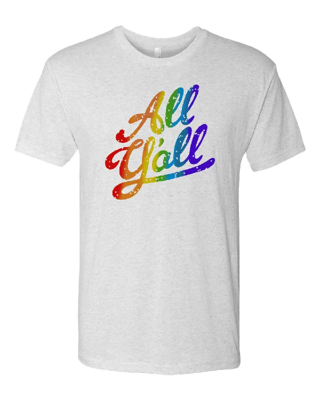 All Y'All : Unisex Tee Asymmetrical Pockets Print