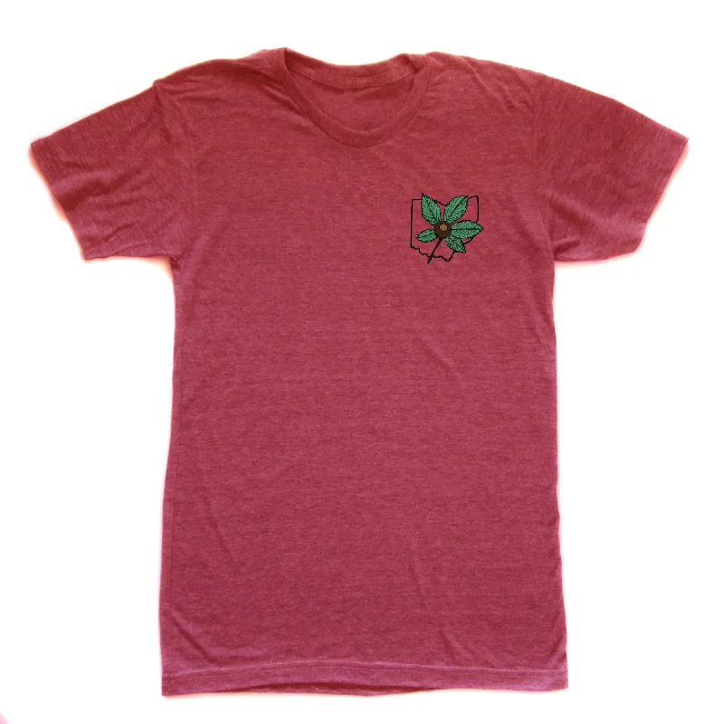 Buckeye State : Unisex Tee Solid Print Embellished