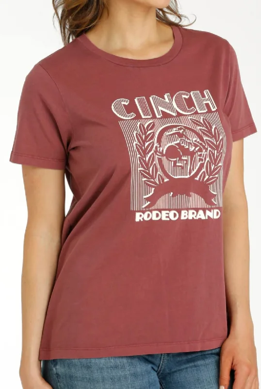 Cinch Rodeo Brand Tee Print Jacquard Patchwork