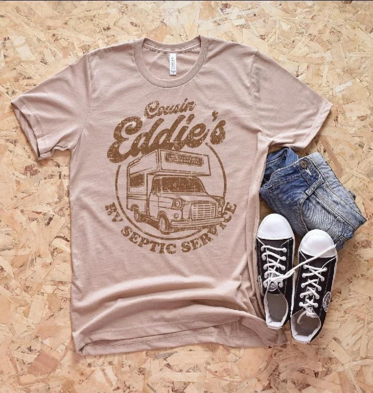 Cousin Eddie’s Septic Service Tee Fashionable Trendy Casual