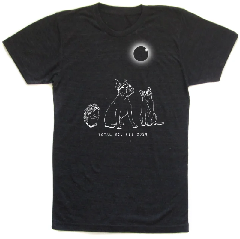 Eclipse : unisex tri-blend tee Modern Contemporary Chic