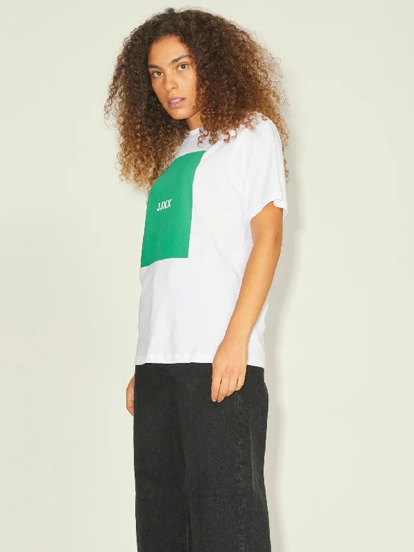 JJXX AMBER Tee -GREEN Elegant Classic Vintage