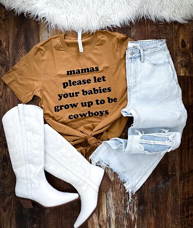 Mamas Please…. Tee Anti-Shrink Durable Soft