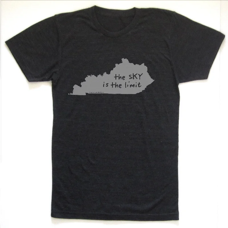 Ready to ship! SALE: Kentucky : the sKY is the limit unisex tri-blend tee Fitted T-Shirt Seamless Stretchy