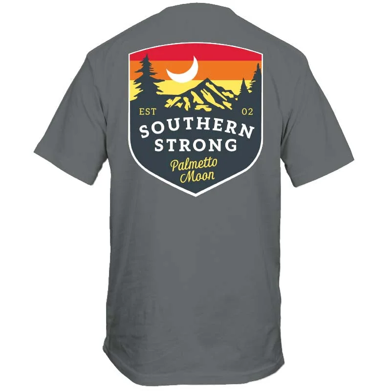 Southern Strong Short Sleeve T-Shirt Thin T-Shirt Open Front Quick Dry