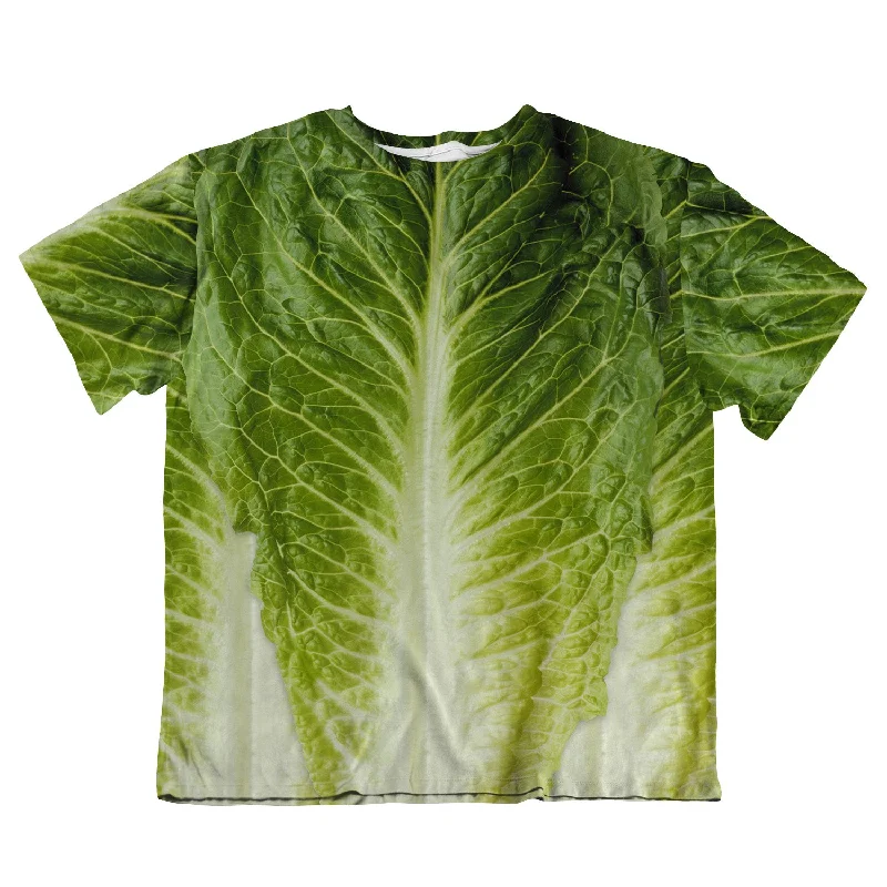 Unisex Oversized Tee - Lettuce Elasticated Padded Insulated