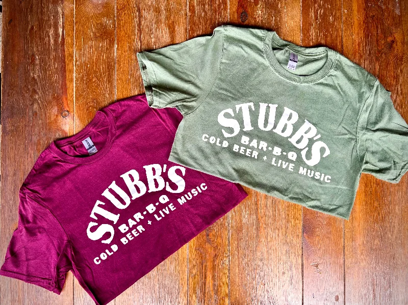 Stubb's BBQ Tee Spandex Blend Rayon Blend Denim Blend