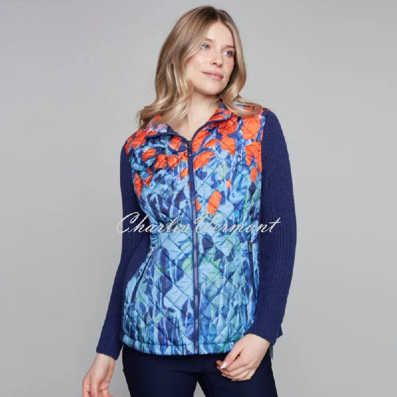 Claire Desjardins 'Dusk In The Garden' Jacket - Style 91763 Toggled Jacket Drawstring Jacket Belted Jacket