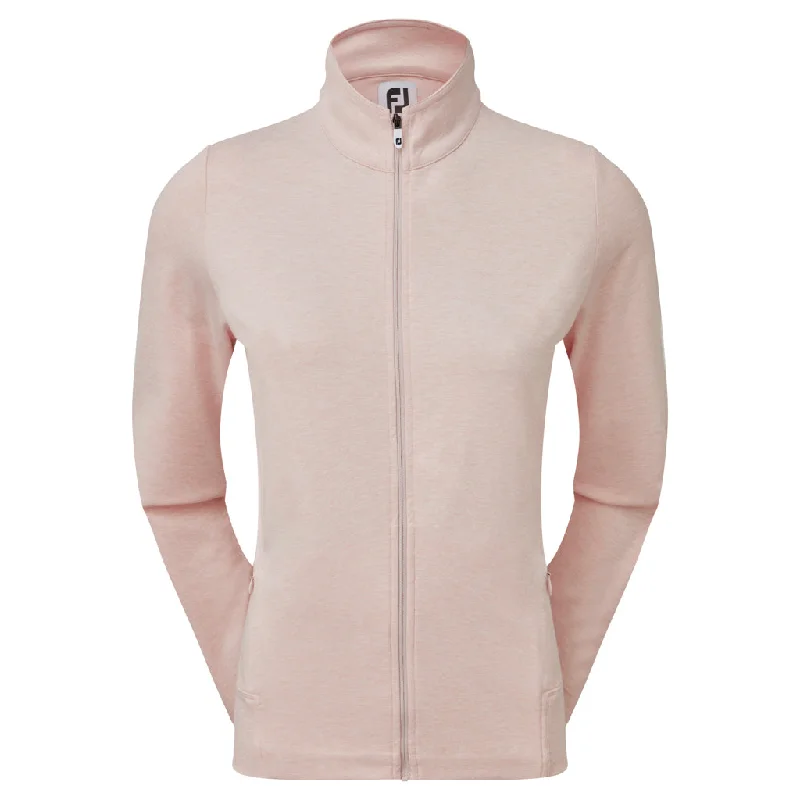 New Footjoy Full-Zip MId-layer Jacket in Peach Heather Size L. MSP$99 Mesh Jacket Canvas Jacket Denim Jacket