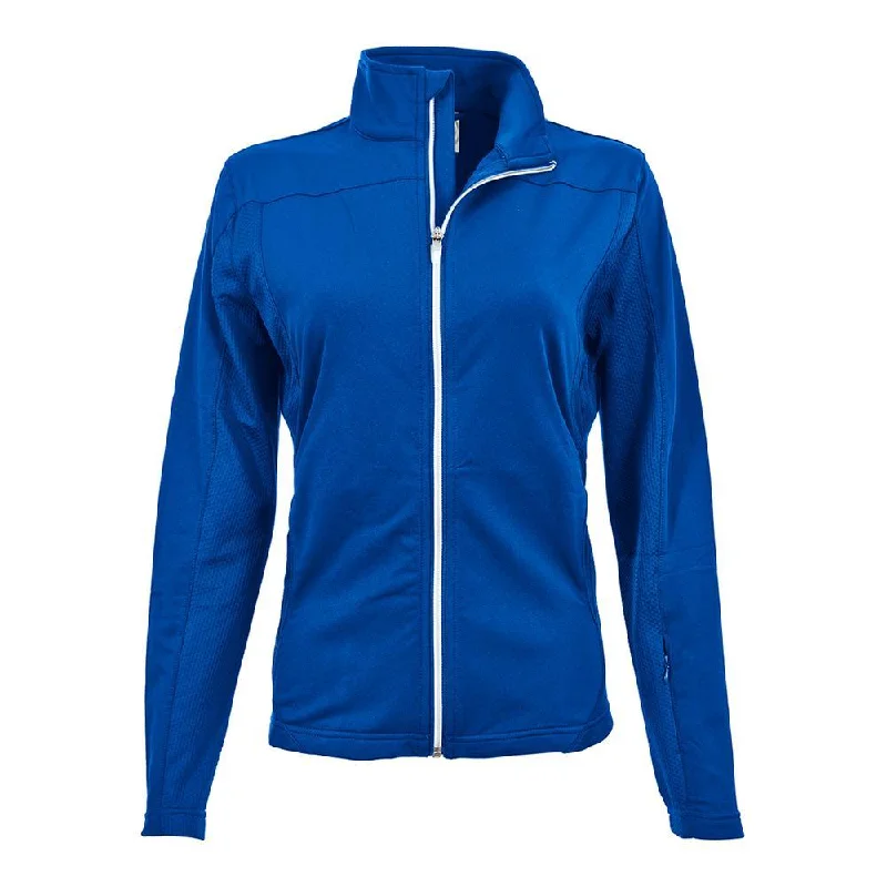 New Levelwear Full-Zip Jacket in Royal Blue Quilted Jacket Puffer Jacket Insulated Jacket