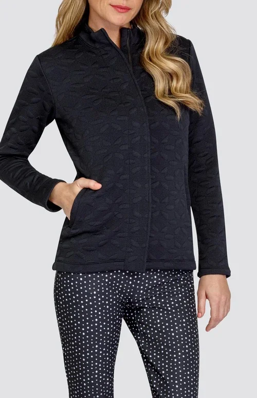 New Tail Shonda Full-Zip Golf Jacket - Black MSP$100 Jacket Blazer Coat