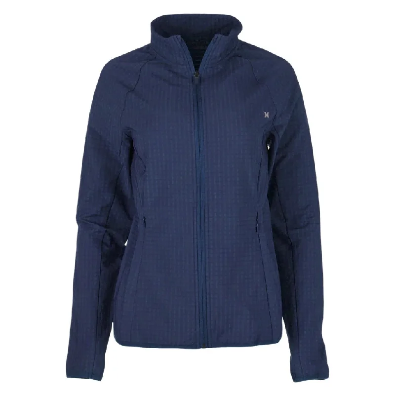 NEW Women's Hurley Mock Neck Trail Jacket MSP$100 Striped Jacket Polka Dot Jacket Floral Jacket