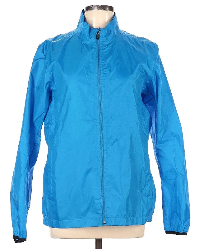 Sun Mountain Bright Blue Full-Zip Jacket Size L MSP$100 Mesh Jacket Canvas Jacket Denim Jacket