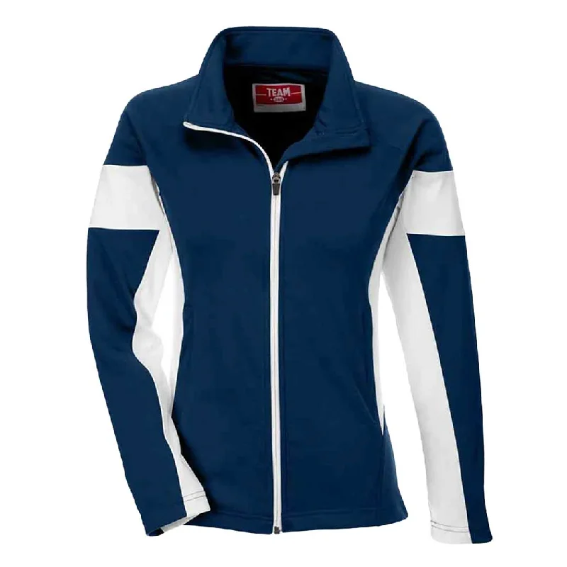 Team365 - Women's Elite Performance Full Zip Jacket (TT34W 26) Lace Jacket Ribbed Jacket Sequined Jacket