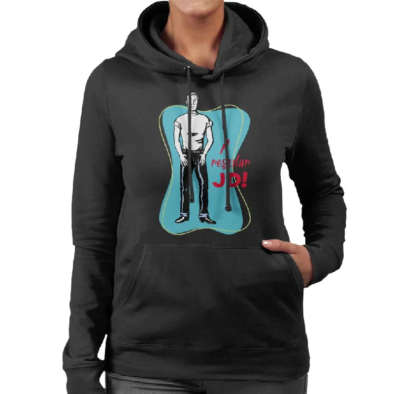 American Graffiti John A Regular JD Women's Hooded Sweatshirt Hoodie with Hood Adjustable Protection