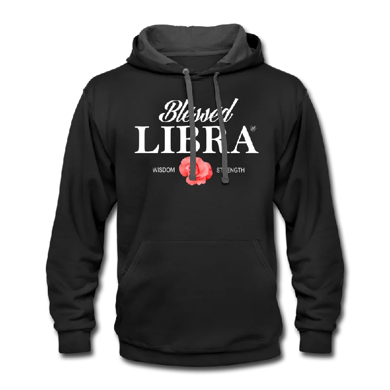 Blessed Libra Hoodie Hoodie with High Neck Warm Protective