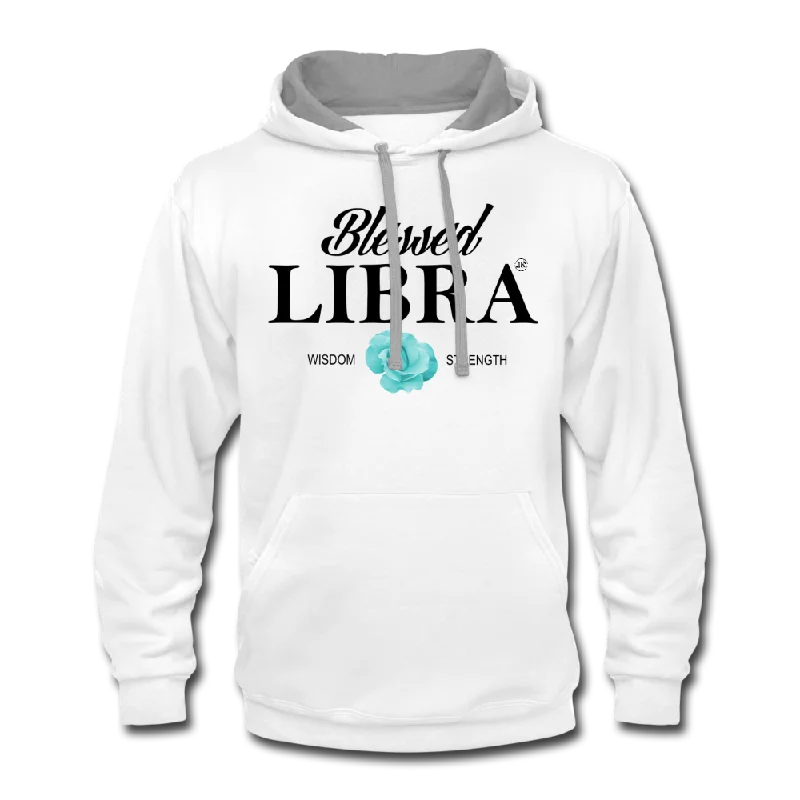 Blessed Libra Men's Hoodie Hoodie with Velcro Closure Adjustable Secure