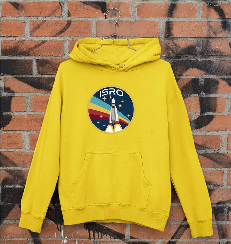 Isro Unisex Hoodie for Men/Women Hoodie with Ribbed Neckline Snug Warm