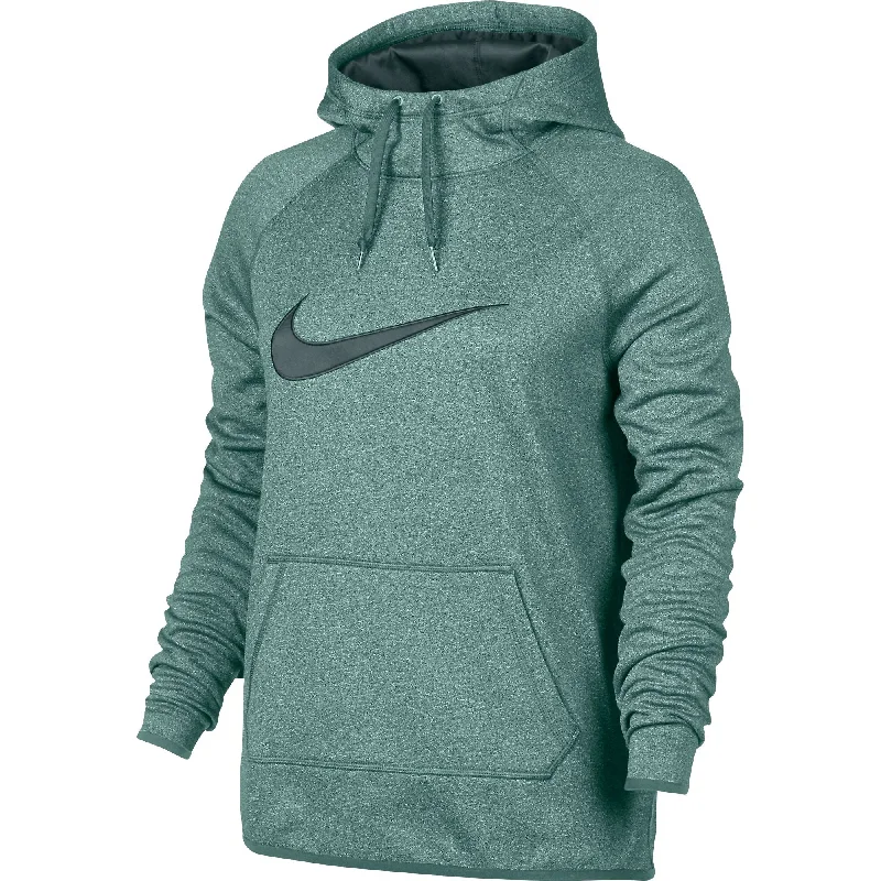 Nike Women's Therma Hoodie Pale Green Hoodie with Gradient Ombre Colorful