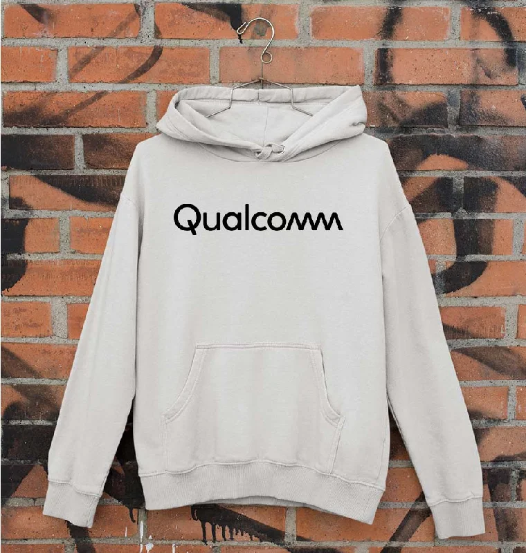 qualcomm Unisex Hoodie for Men/Women Hoodie with Drawstring Waist Adjustable Fitted