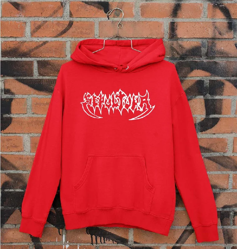 Sepultura Unisex Hoodie for Men/Women Hoodie with Neon Bright Vibrant