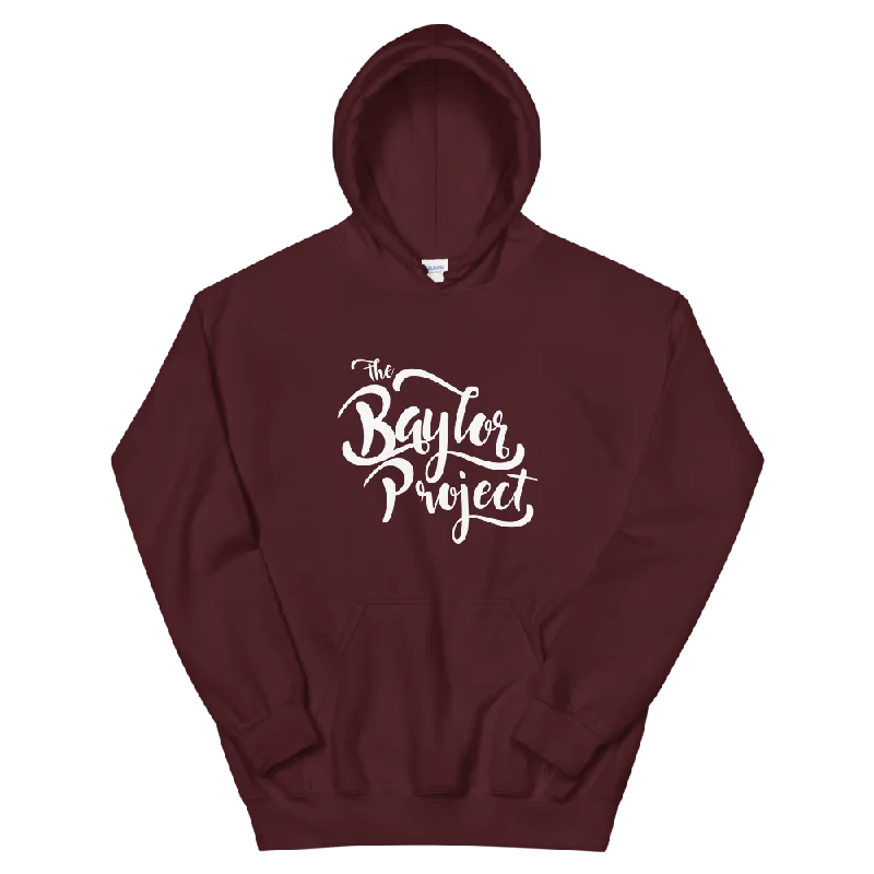 The Baylor Project Unisex Hoodie Hoodie with Exposed Zipper Edgy Industrial