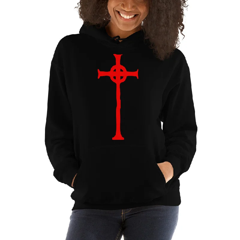 Vampire Hunter D Sign of the Cross Anime Unisex Hoodie Sweatshirt Hoodie with Zipper Placket Modern Functional