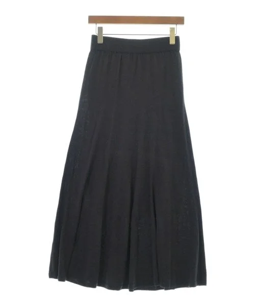 LAUTREAMONT Long/Maxi length skirts leather skirt sleek