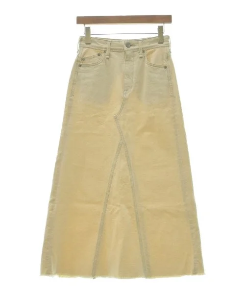 YANUK Long/Maxi length skirts linen skirt airy