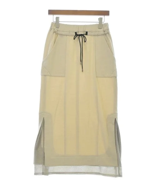 Lallia Mu Long/Maxi length skirts linen skirt light