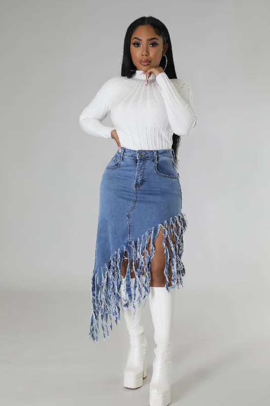 Maisy Skirt denim skirt stylish