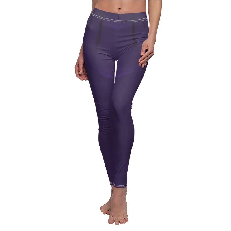 Agatha Harkness Leggings, Agatha All Along Series Costume Comfortable Slip-On Compression Leggings