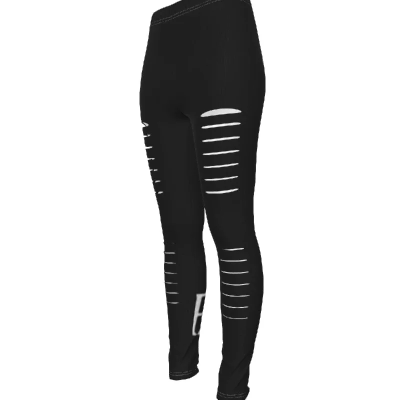 FZ Women's Ripped Leggings Stylish Yoga Leggings