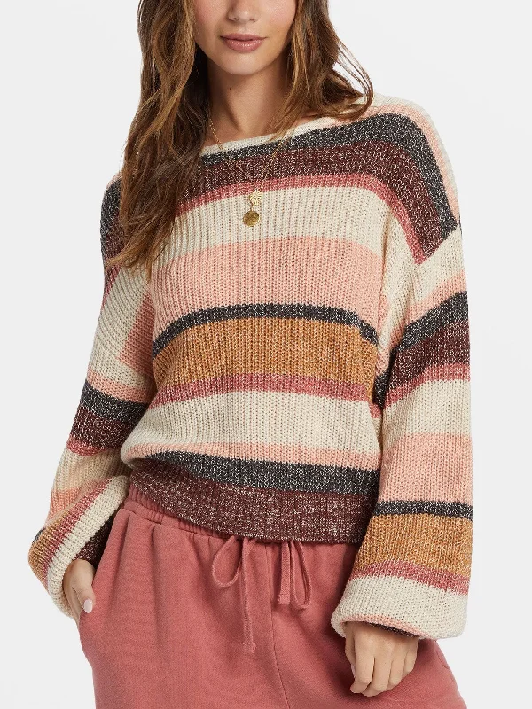 Light Wave Sweater Layered Multi-layer Single Layer