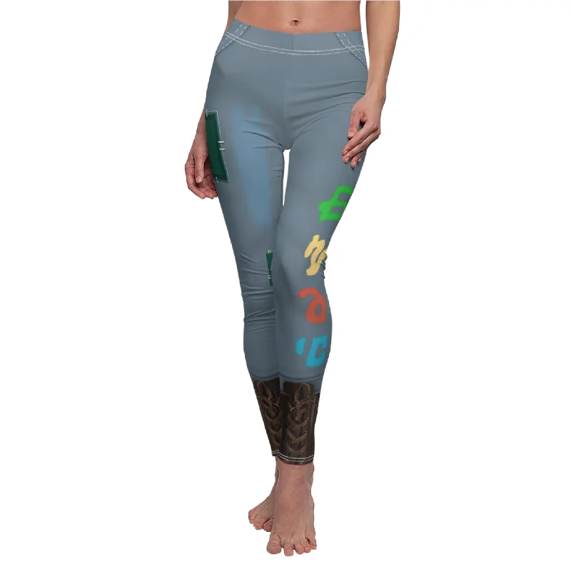 Bonzo Leggings, Zombies The Re-Animated Series Costume Comfortable Fleece-Lined Leggings