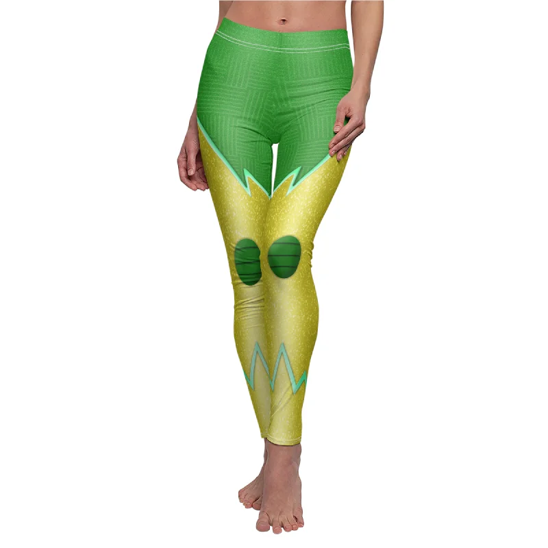 Electro Leggings, Spidey and His Amazing Friends Costume Cozy Full-Length Workout Leggings