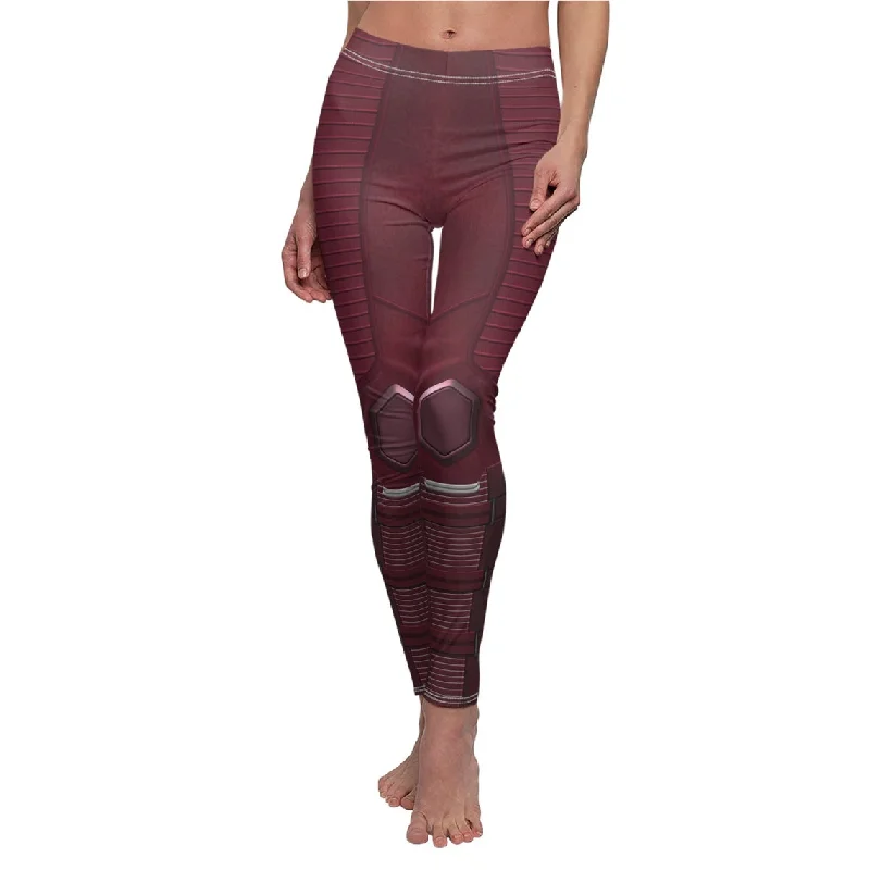 Elektra Natchios Leggings, Deadpool & Wolverine Costume Fashionable Solid Color Tights