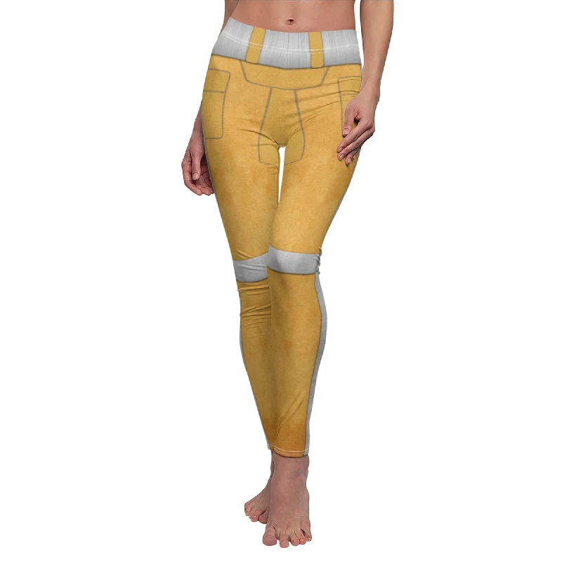 Hera Syndulla Legging, Star Wars Rebels Costume Comfortable Leggings with Pockets