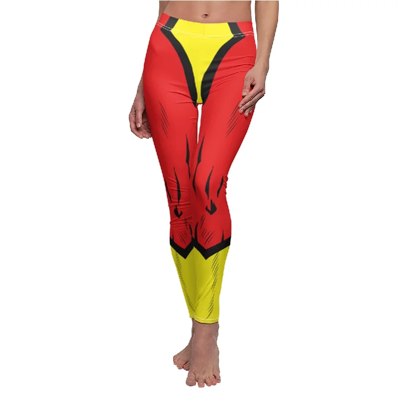 Jessica Drew Leggings, Original Spider-Woman Costume Stylish Compression Fit Leggings