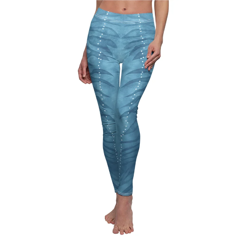 Kiri Leggings, Avatar 2 The Way of Water Costume Fashionable Seamless Leggings