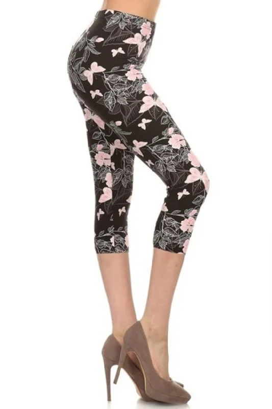 FZ Women's Capri Leggings Stylish Colorful Activewear Leggings