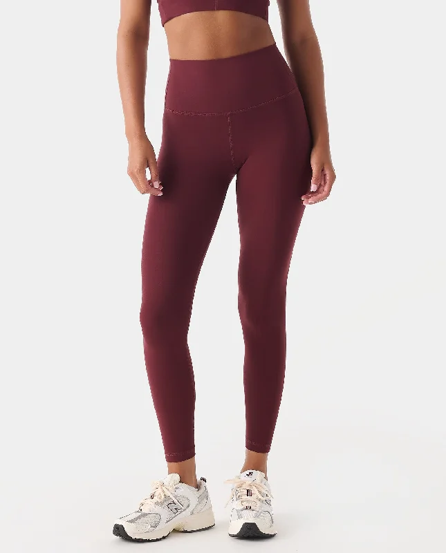 Liv Legging Fig Trendy Color Block Leggings