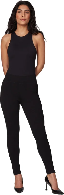 Anna Mid Rise Athleisure Skinny Leggings - Women's|-|Legging moulant à taille mi-haute Athleisure Anna - Femme Comfortable Stretch Leggings