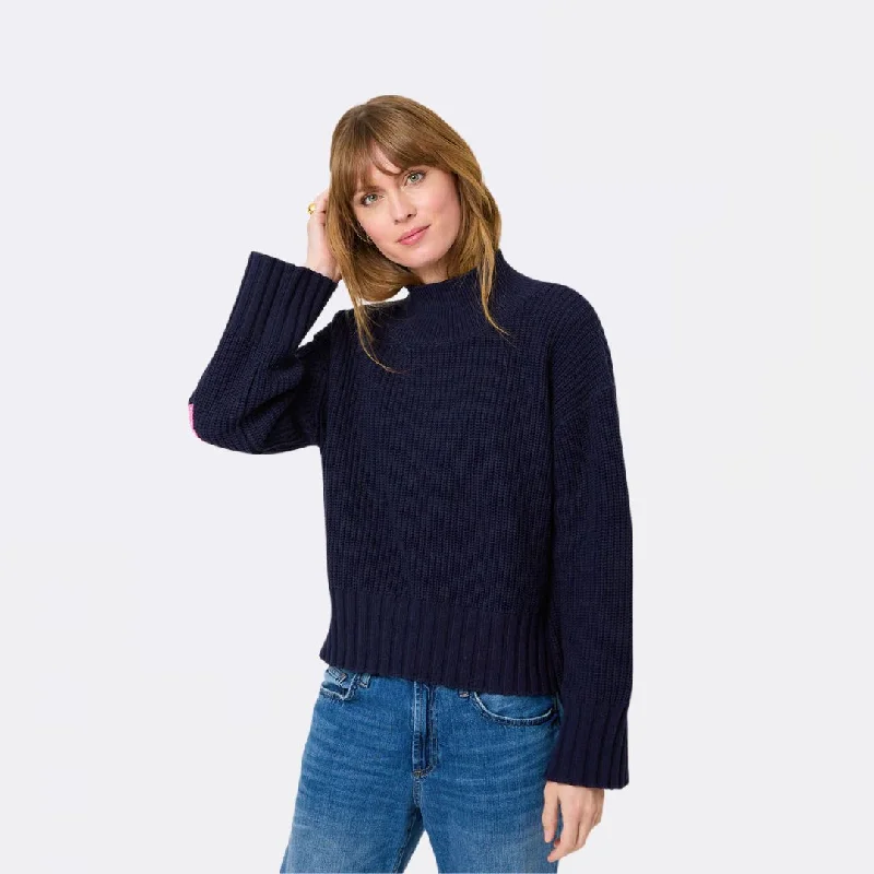 Marlowe Zero Waste Sweater (Indigo) Stylish Fashionable Trendy