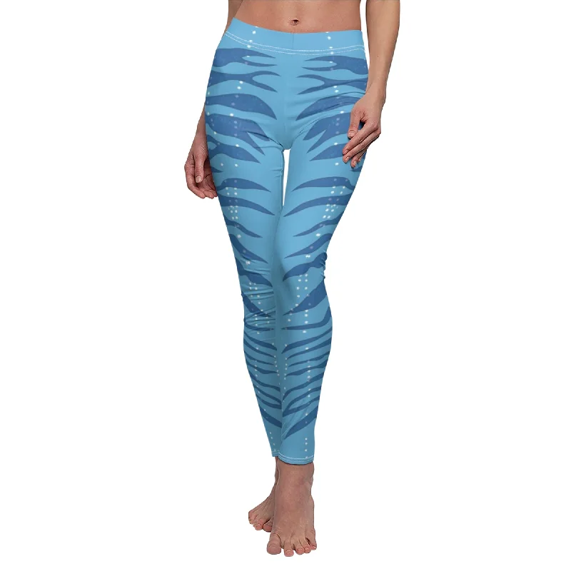 Neytiri Legging, Avatar Costume Stylish Printed Stretch Leggings