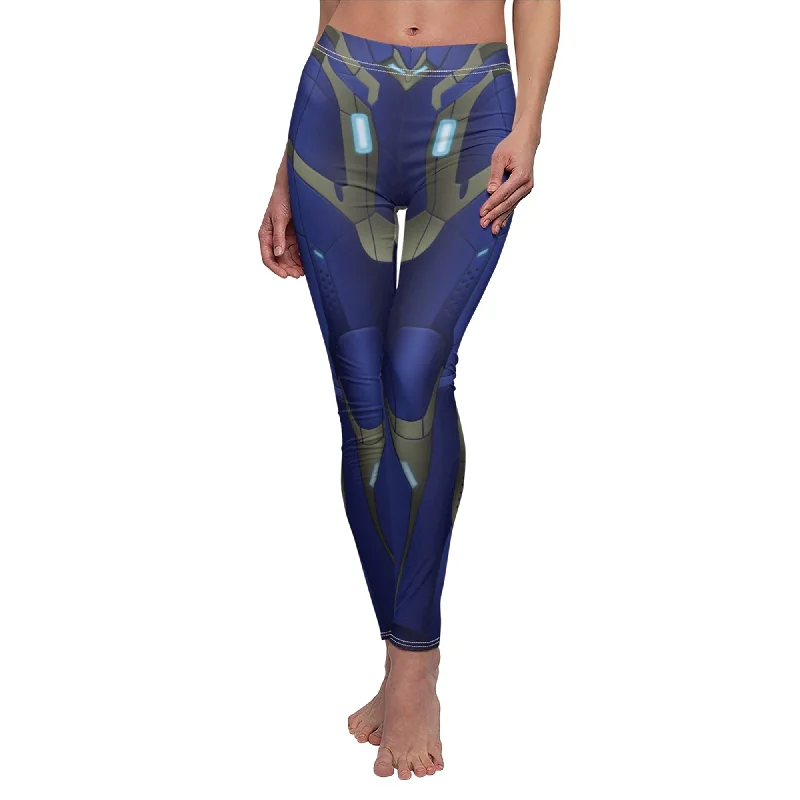 Pepper Potts Rescue Legging, Avengers Endgame Costume Cozy Sweat-Wicking Leggings