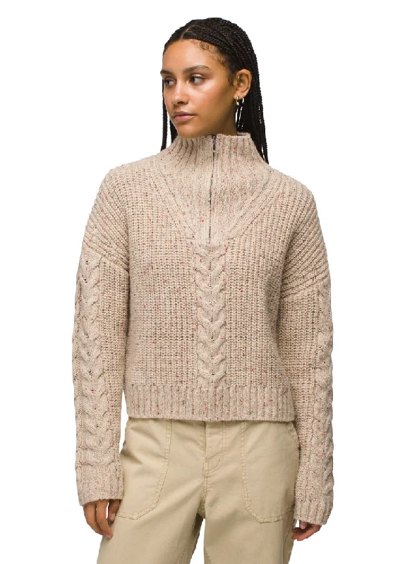 PrAna Laurel Creek Sweater - Womens Faux Fur Fabric Real Fur Fabric Shearling Fabric