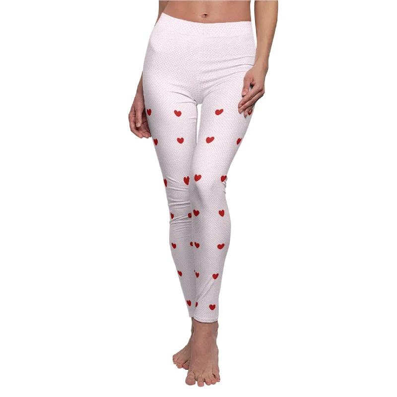 Princess Bridget of Hearts Leggings, Descendants 4 The Rise Of Red Costume Trendy High-Waist Tummy Control Leggings