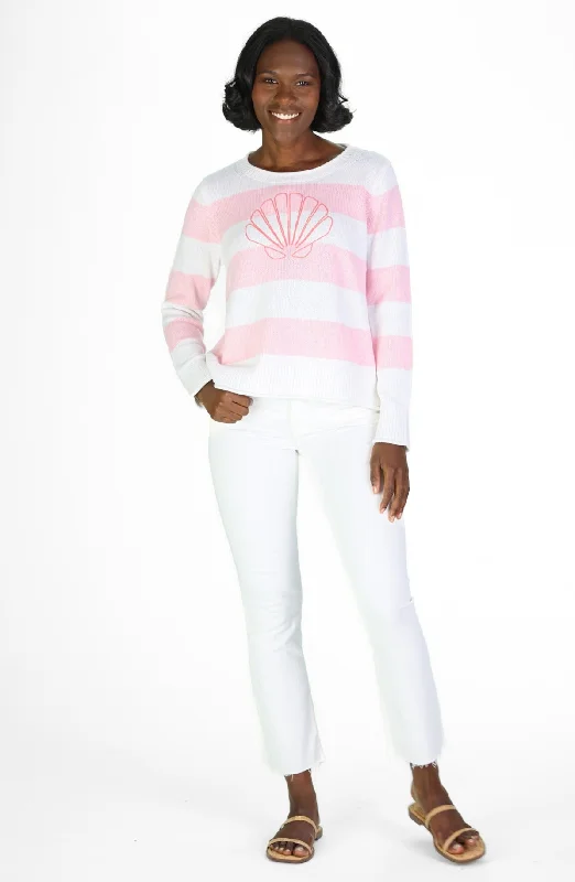 Shell Stripe Sweater Lightweight Heavyweight Midweight